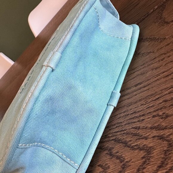 NWT!Marc Jacobs The Camera Bag -Tie dye Blue -canvas - Picture 14 of 16